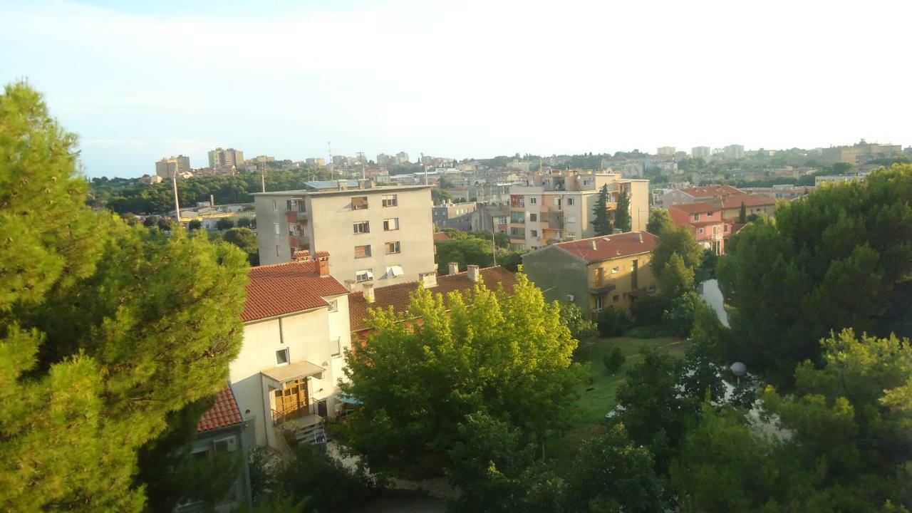 Ferienwohnung Central Panoramic Pula Exterior foto